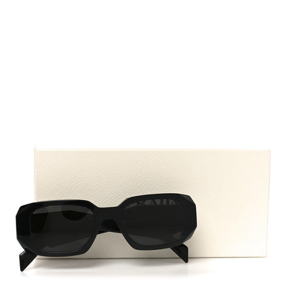 Prada Acetate Symbole Sunglasses SPR 17W Black 7 of 7