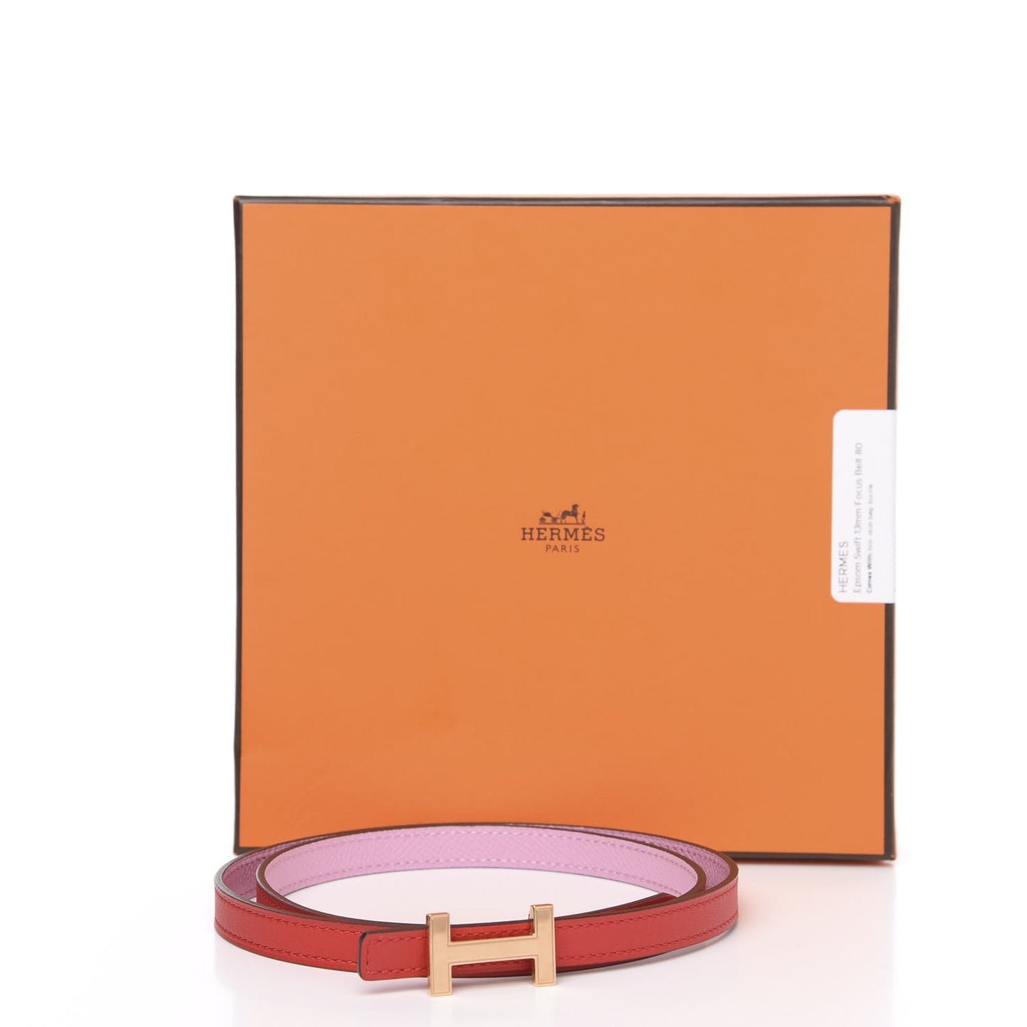 Epsom Swift 13mm Focus Belt 85 Rouge De Coeur Mauve Sylvestre
