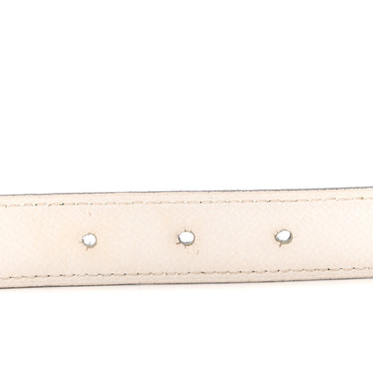 Hermes Swift Epsom 24mm Sydney Belt 80 32 Bleu Izmir White 4 of 7
