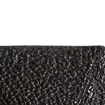 Hermes Chevre Mysore Bearn Gusset Wallet Black 13 of 13