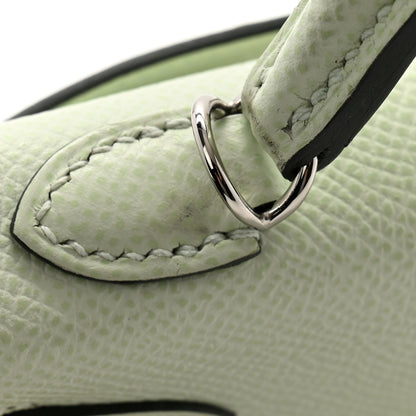 Hermes Epsom Mini Kelly Sellier 20 Vert Fizz 12 of 12