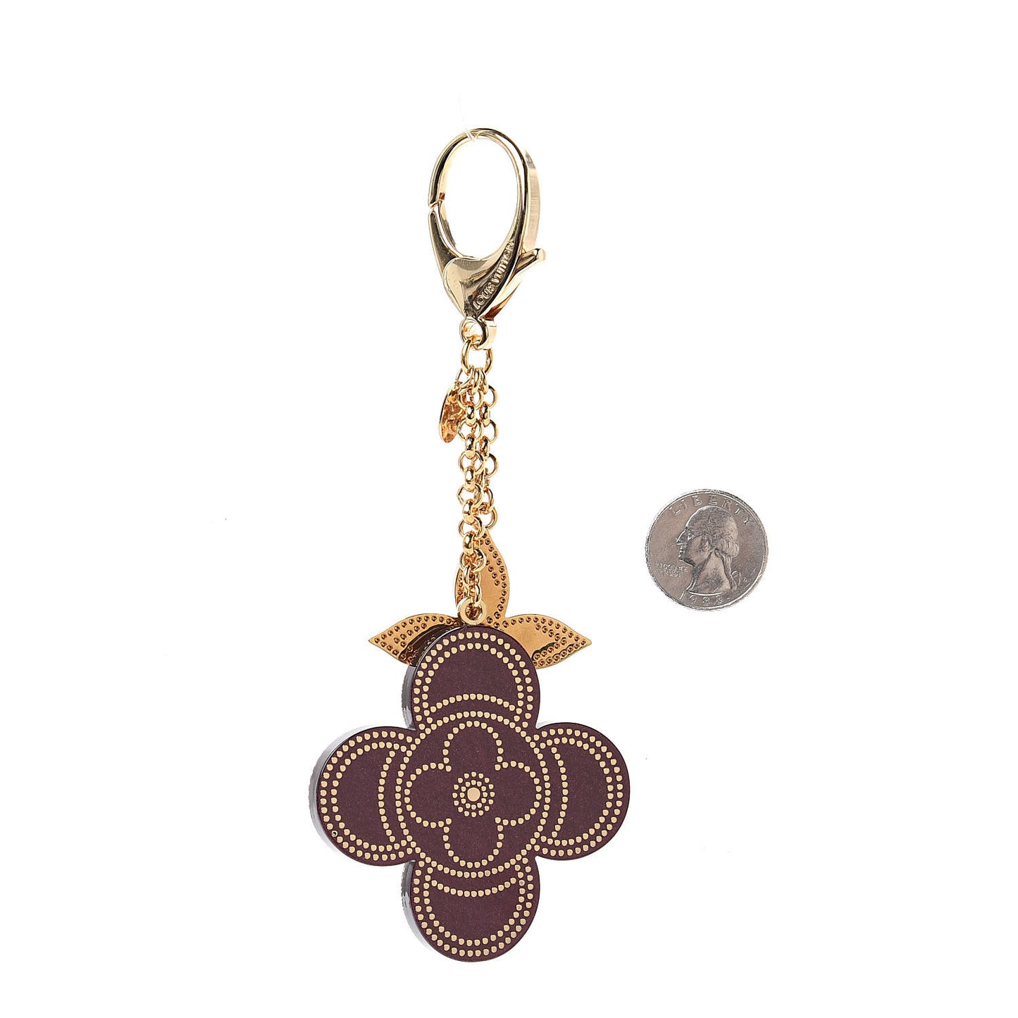 Stipply Flower Bag Charm Rouge Fauviste