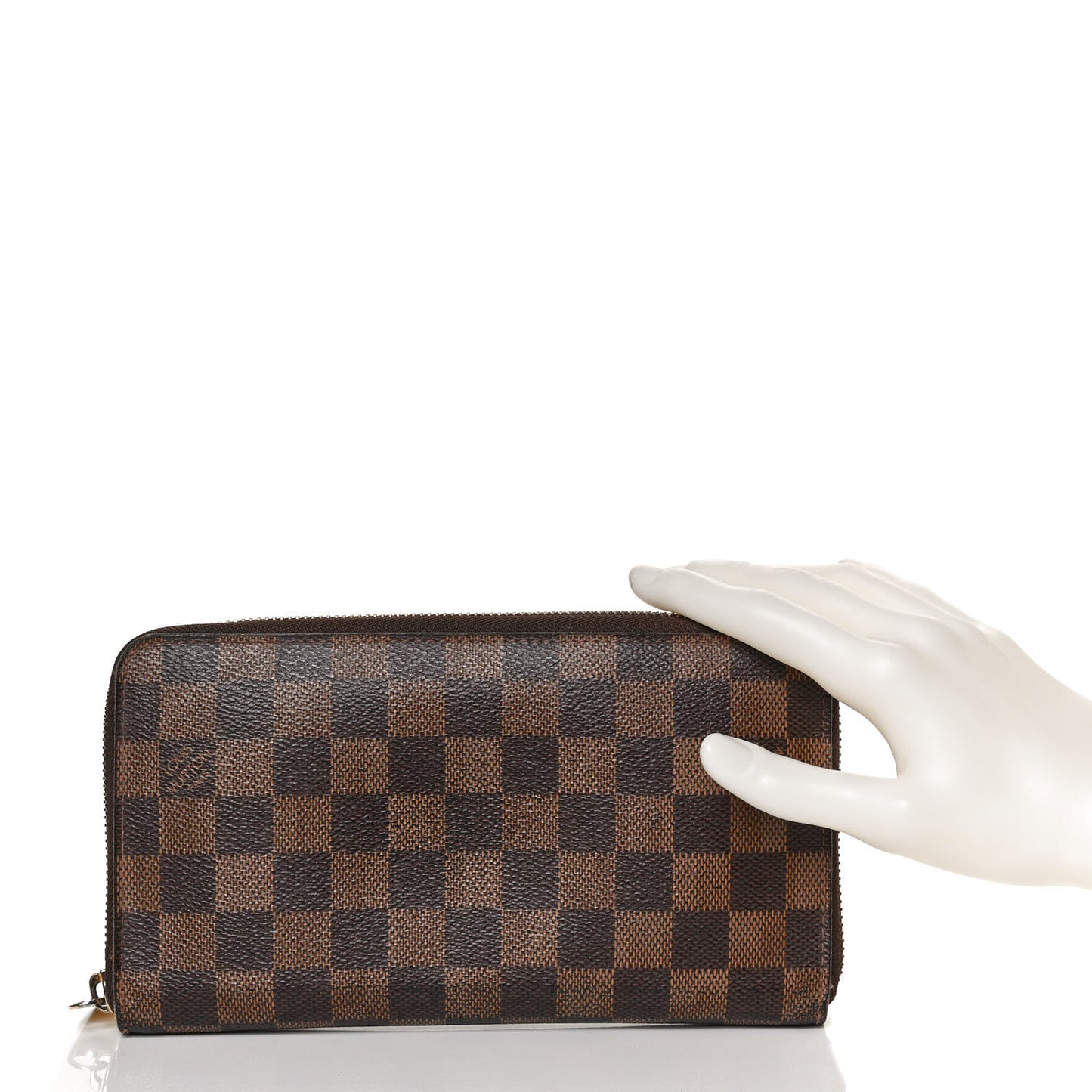 Damier Ebene Zippy Organizer Wallet