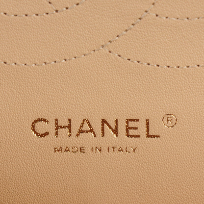 Chanel Caviar Quilted Jumbo Double Flap Beige Clair 6 of 7