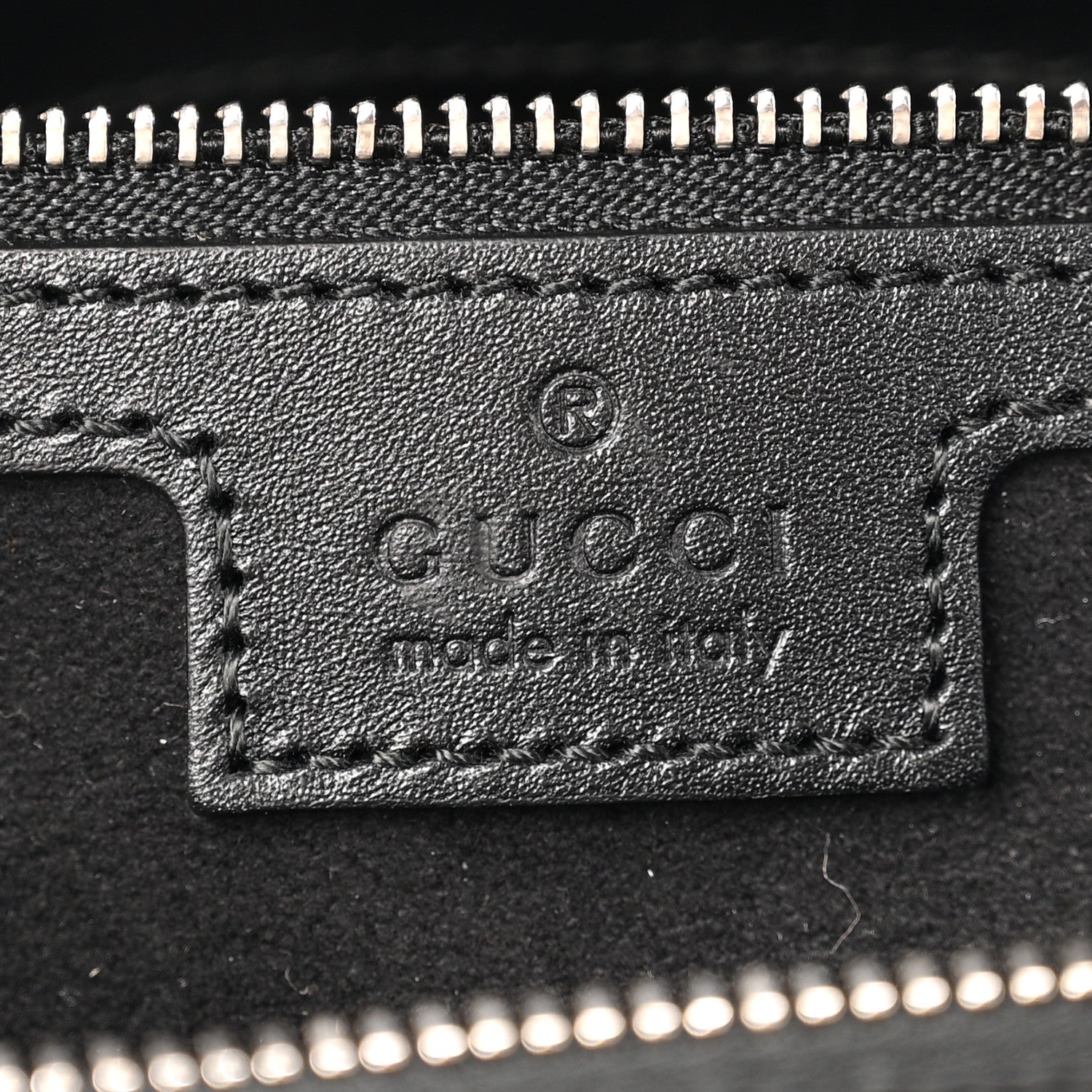 Gucci Calfskin Petite GG Small Tote Bag Black 6 of 13