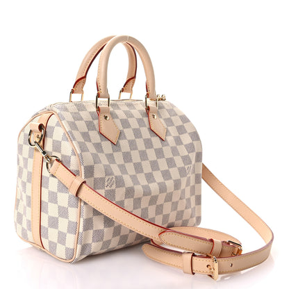 Louis Vuitton Damier Azur Speedy Bandouliere 25 3 of 10