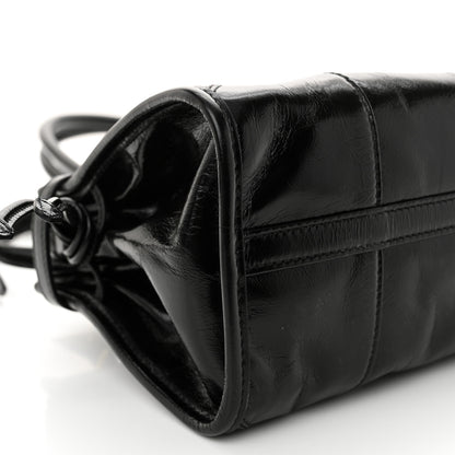 Prada Shiny Nappa Medium Shoulder Bag Black 9 of 10