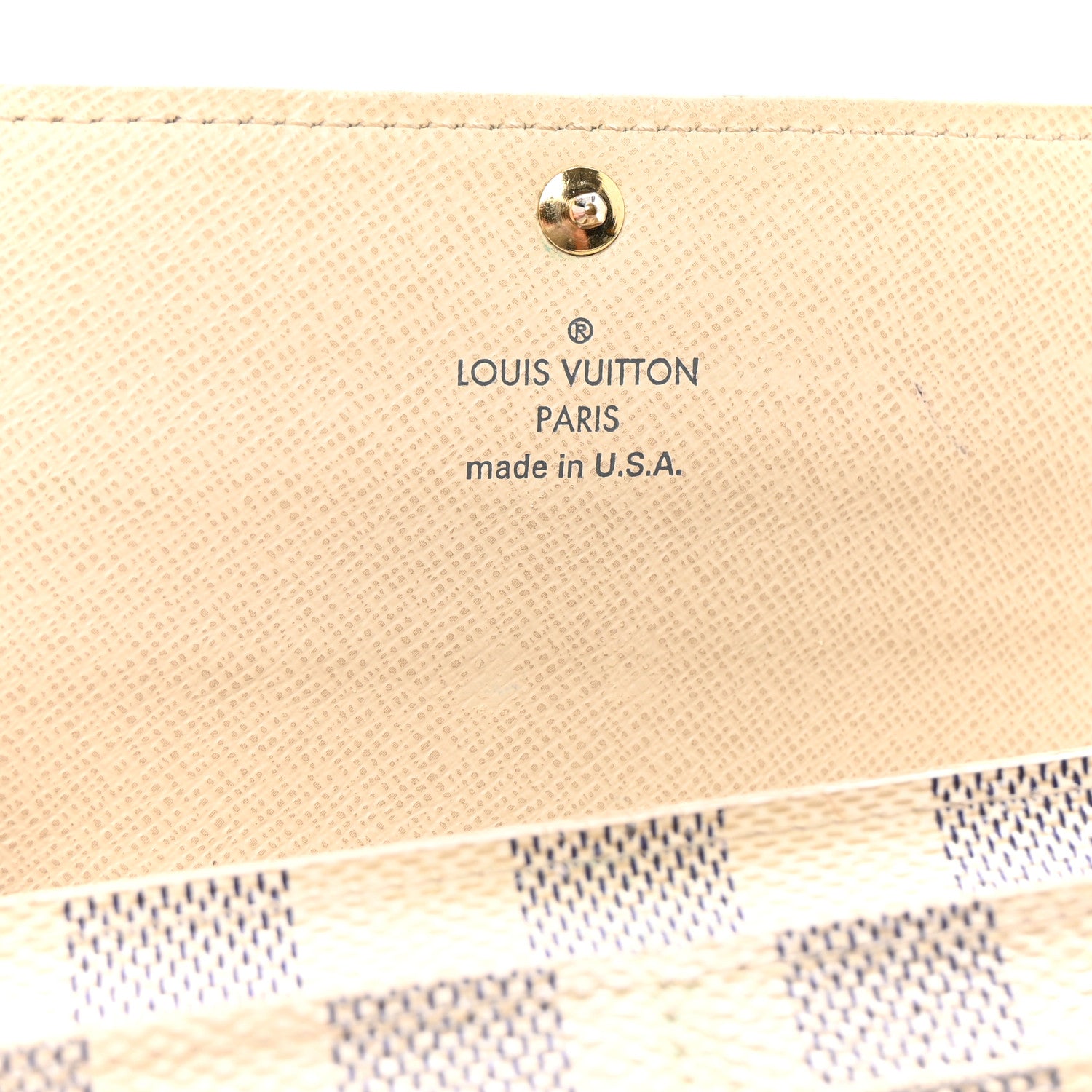 Louis Vuitton Damier Azur Sarah Wallet 6 of 6