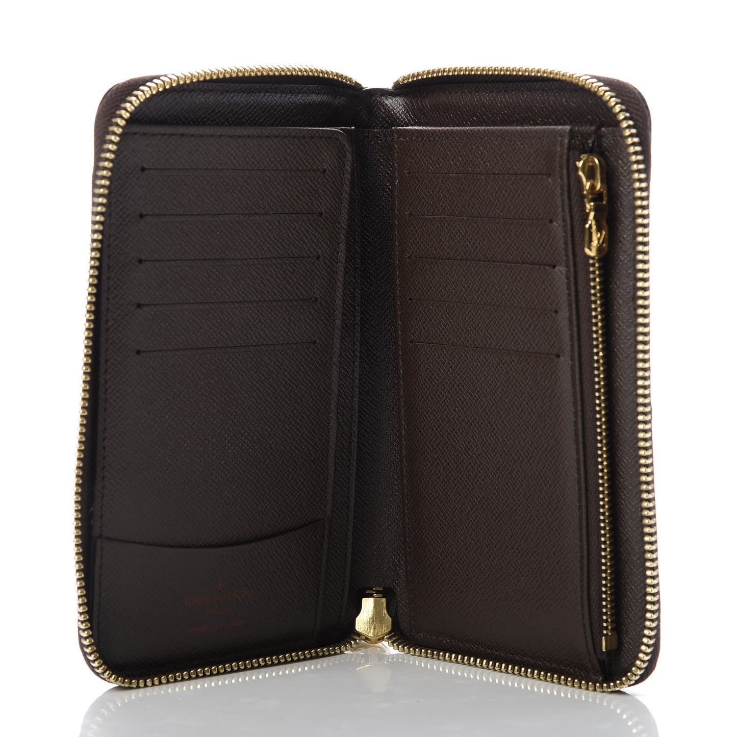 Damier Ebene Compact Zippy Wallet