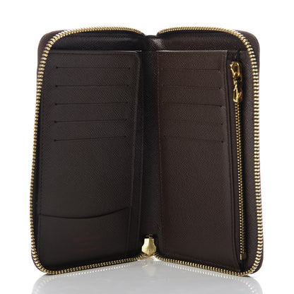 Louis Vuitton Damier Ebene Compact Zippy Wallet 5 of 9