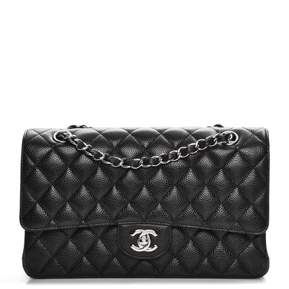 Chanel Caviar Quilted Medium Double Flap Black 1 of 7