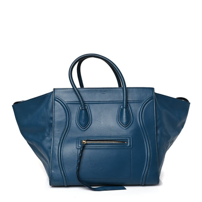 Celine Smooth Calfskin Medium Phantom Luggage Slate 1 of 11