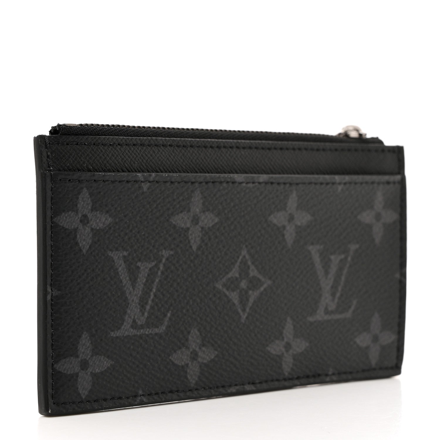 Louis Vuitton Reverse Monogram Eclipse Taiga Coin Card Holder 3 of 7
