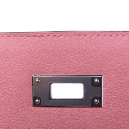 Hermes Evercolor Verso Kelly Retourne 28 Rose D'ete Terre Battue 23 of 42