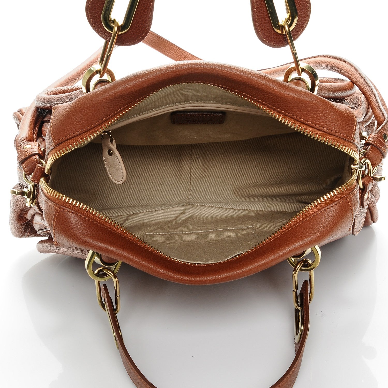 Chloe Calfskin Medium Paraty Brown Delight 5 of 8