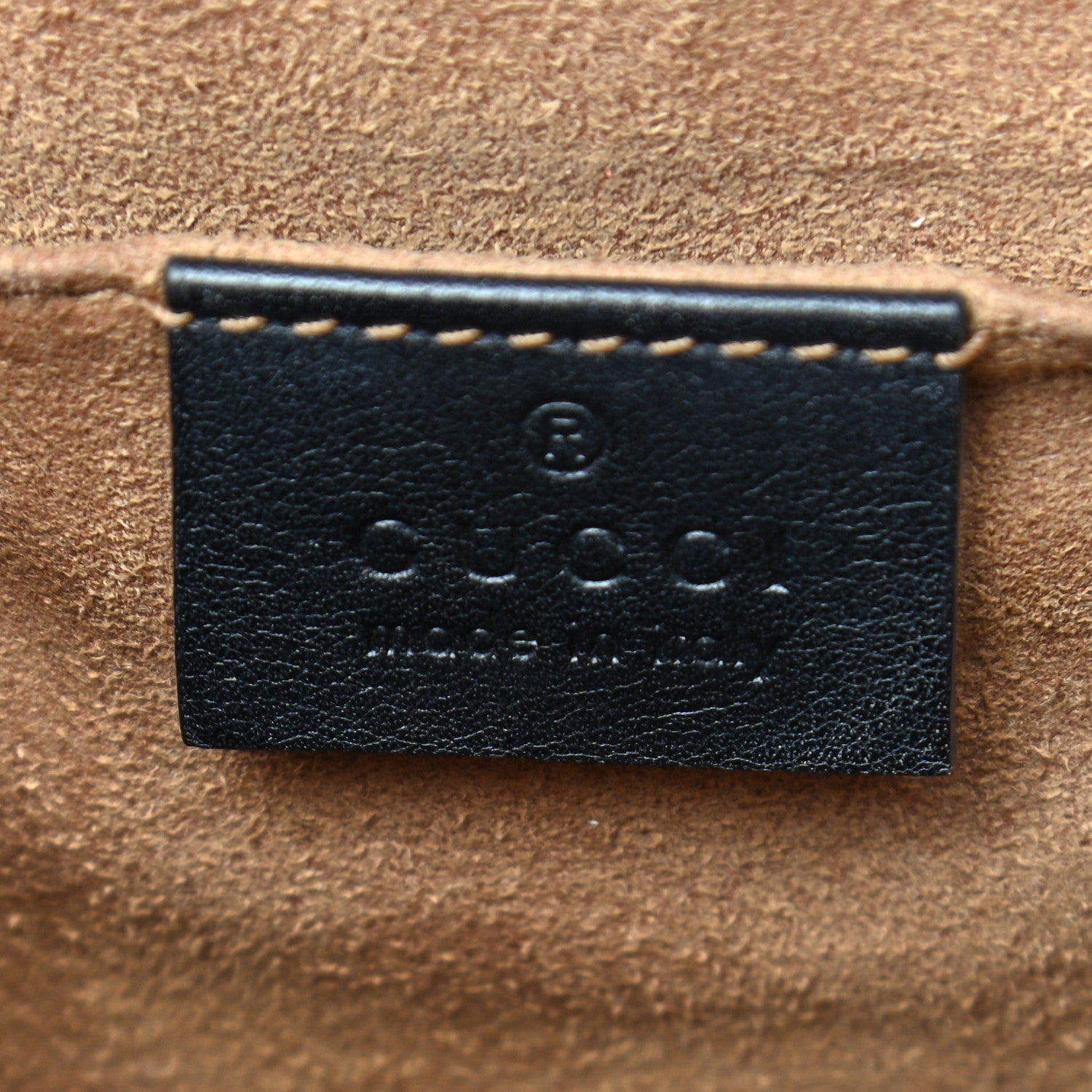 Gucci GG Supreme Monogram Web Medium Padlock Messenger Shoulder Bag Black 5 of 8