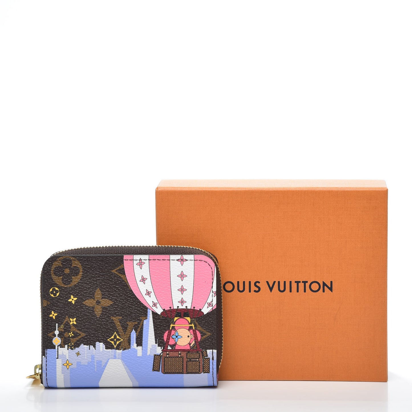 Monogram 2019 Christmas Animation Zippy Coin Purse