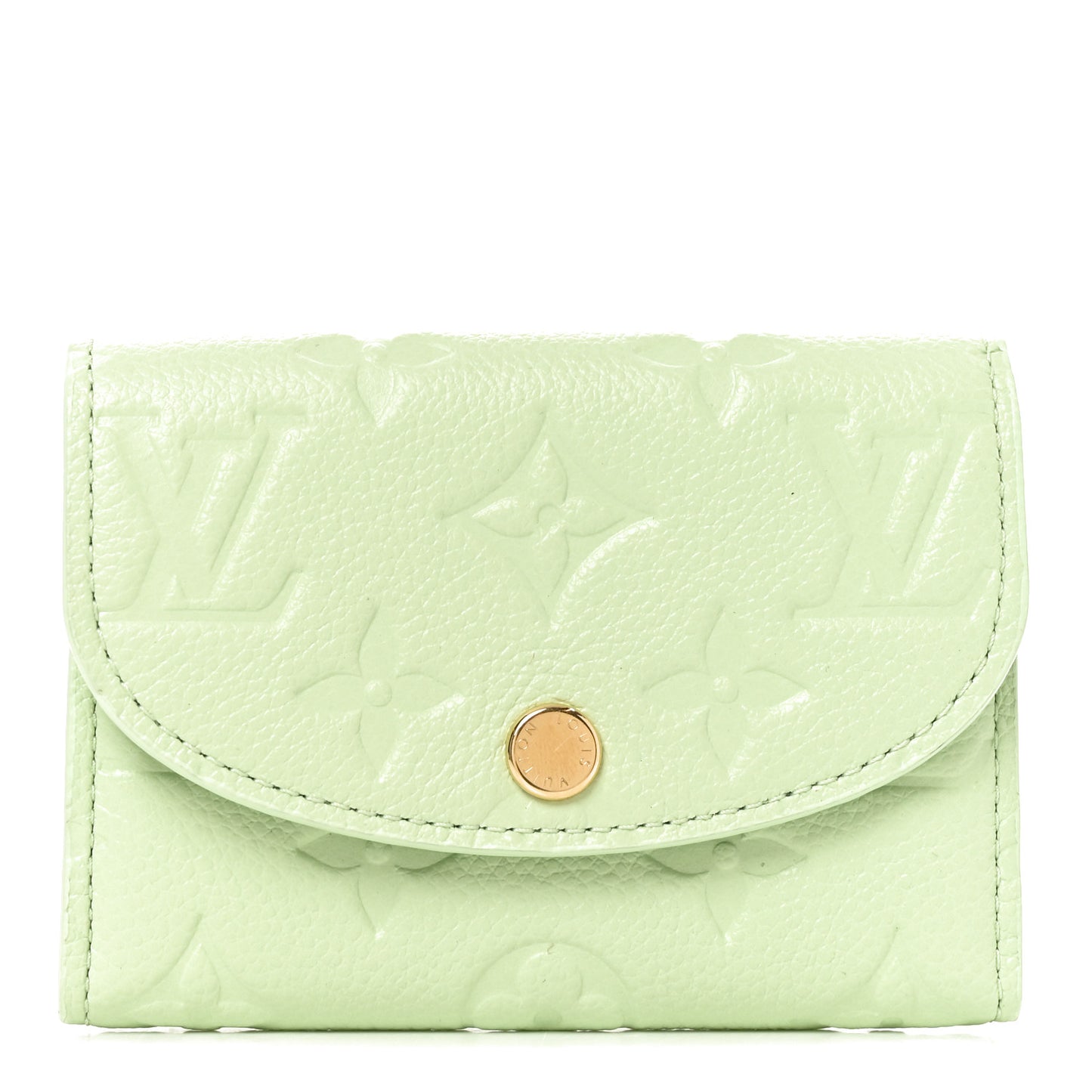 X TM Empreinte Monogram Rosalie Coin Purse Green Tea