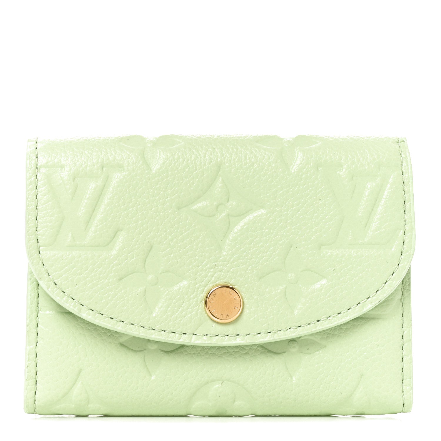 Louis Vuitton X TM Empreinte Monogram Rosalie Coin Purse Green Tea 1 of 6