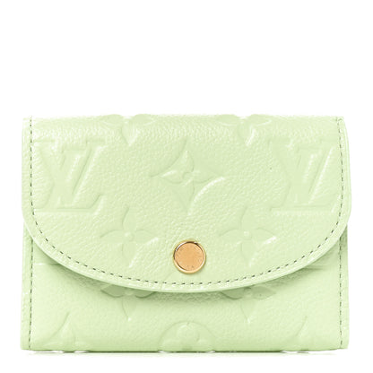 Louis Vuitton X TM Empreinte Monogram Rosalie Coin Purse Green Tea 1 of 6