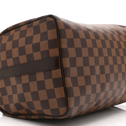 Louis Vuitton Damier Ebene Speedy Bandouliere 30 9 of 10