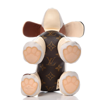Louis Vuitton Calfskin Monogram Doudou Oscar Dog Beige 7 of 11
