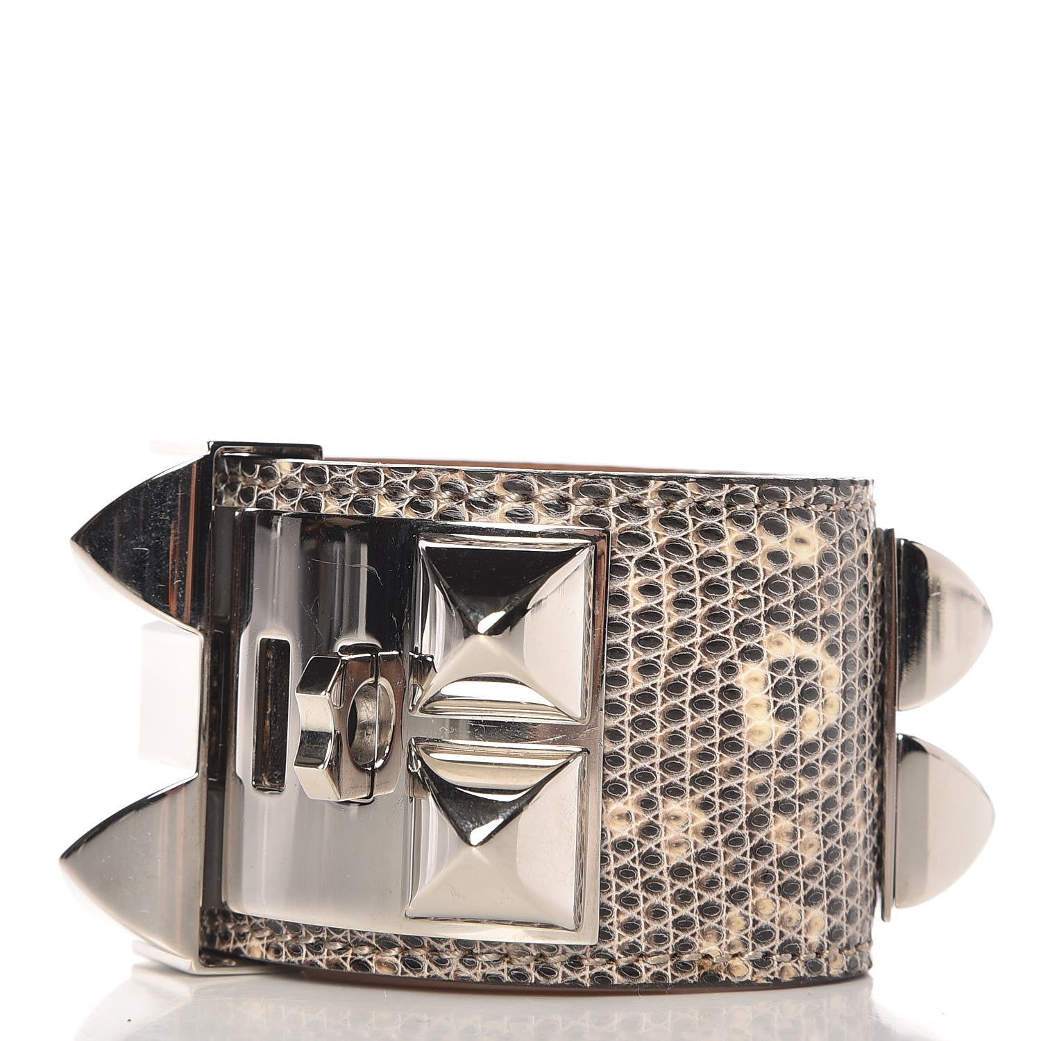 Hermes Lizard Collier De Chien CDC Bracelet S Ombre 10 of 18