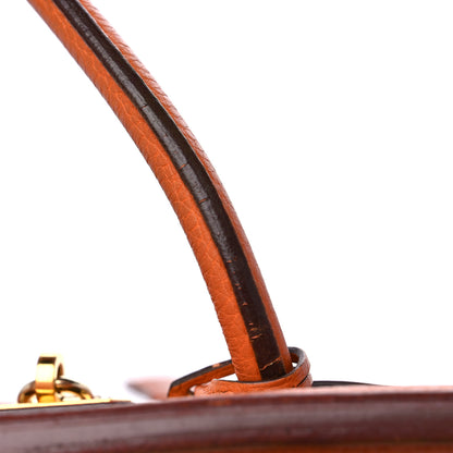 Hermes Taurillon Clemence Birkin 35 Potiron 15 of 15