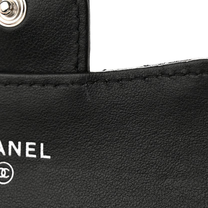Chanel Aged Calfskin Quilted Reissue Flap Card Holder So Black 8 of 12