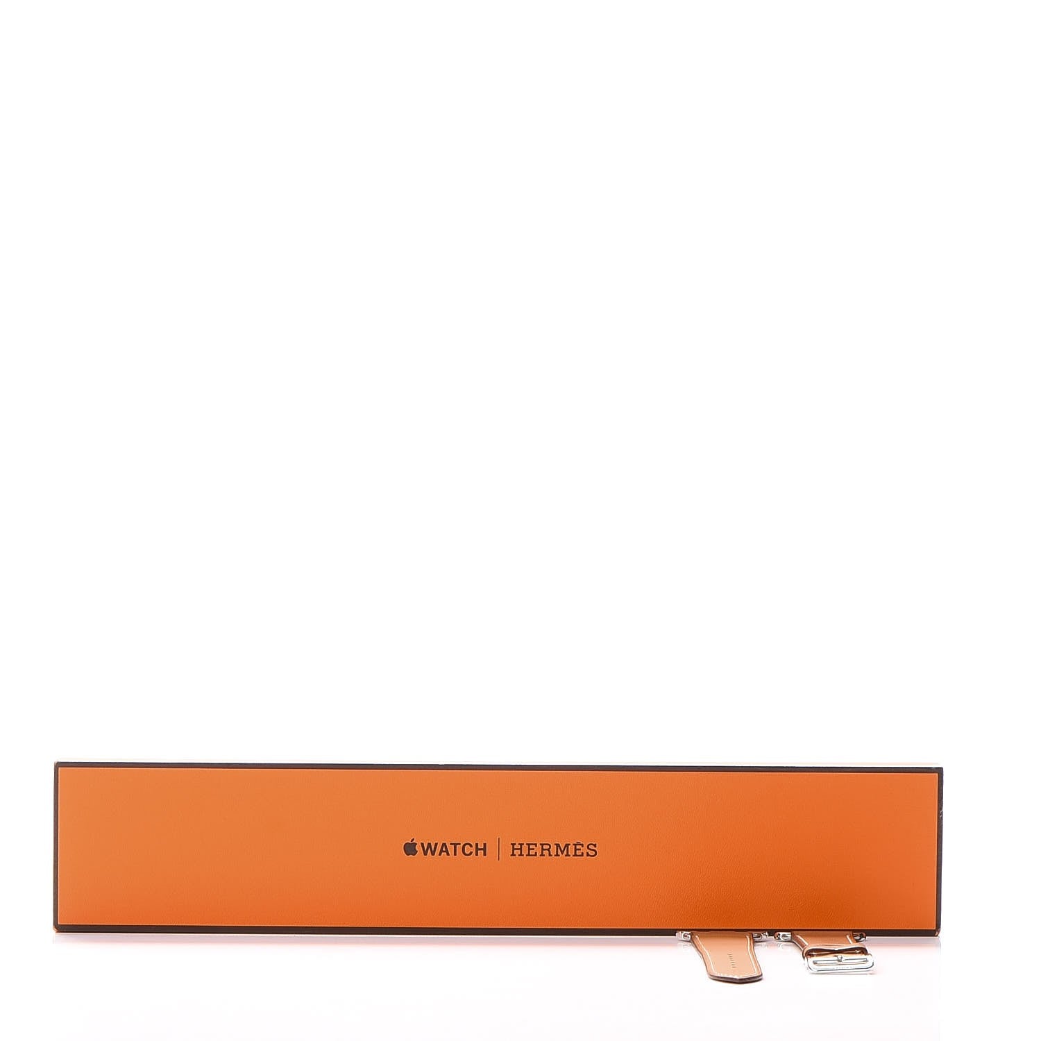 Hermes Barenia 42mm Apple Watch Single Tour Band Fauve 6 of 6