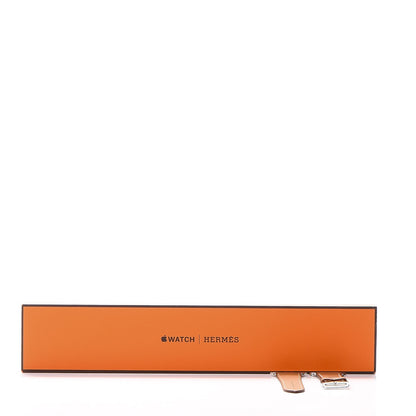 Hermes Barenia 42mm Apple Watch Single Tour Band Fauve 6 of 6