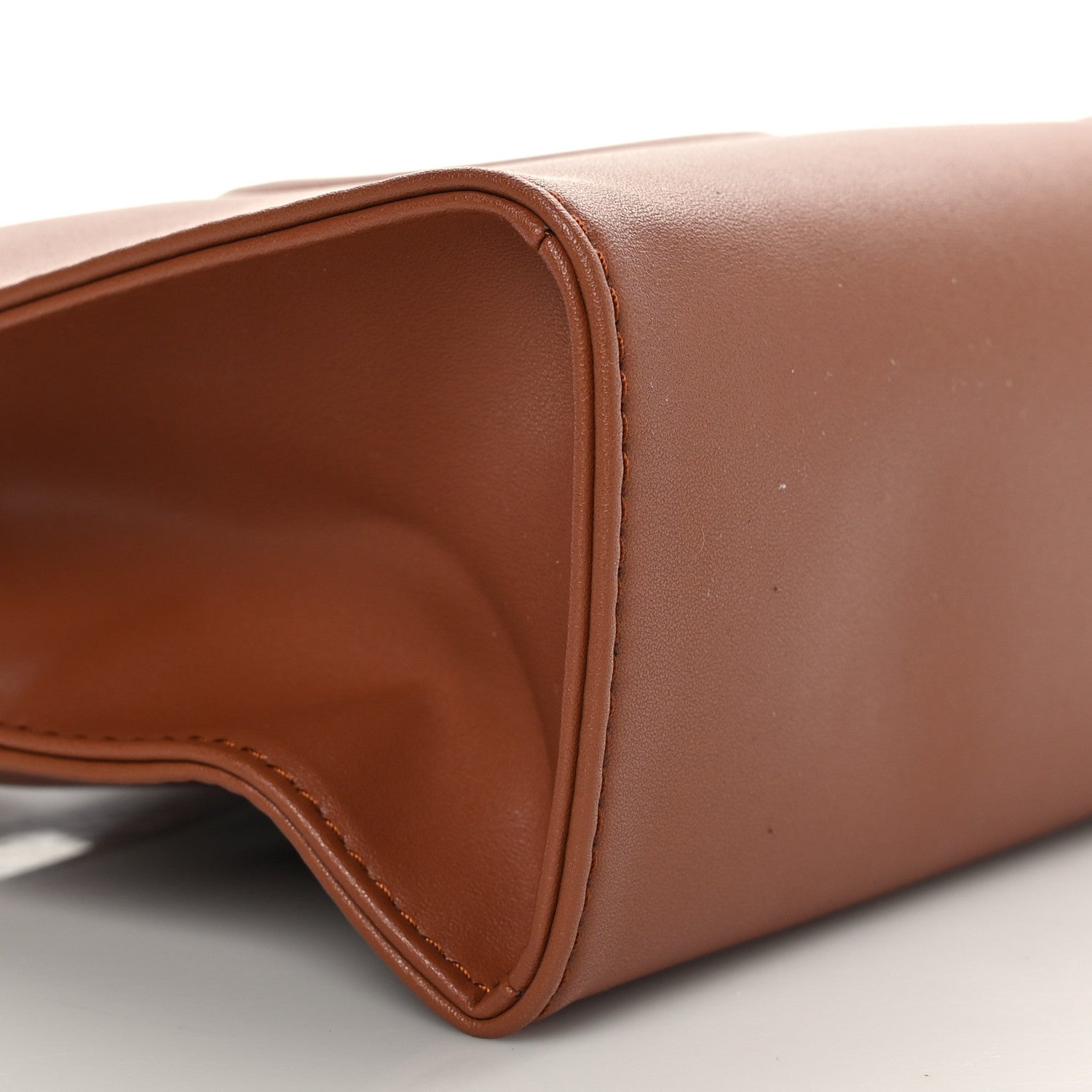 Telfar Vegan Leather Small Shopping Bag Tan 7 of 8