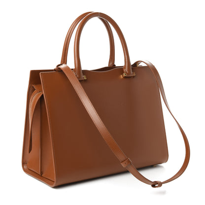 Saint Laurent Grain De Poudre Medium Uptown Tote Brick 3 of 10
