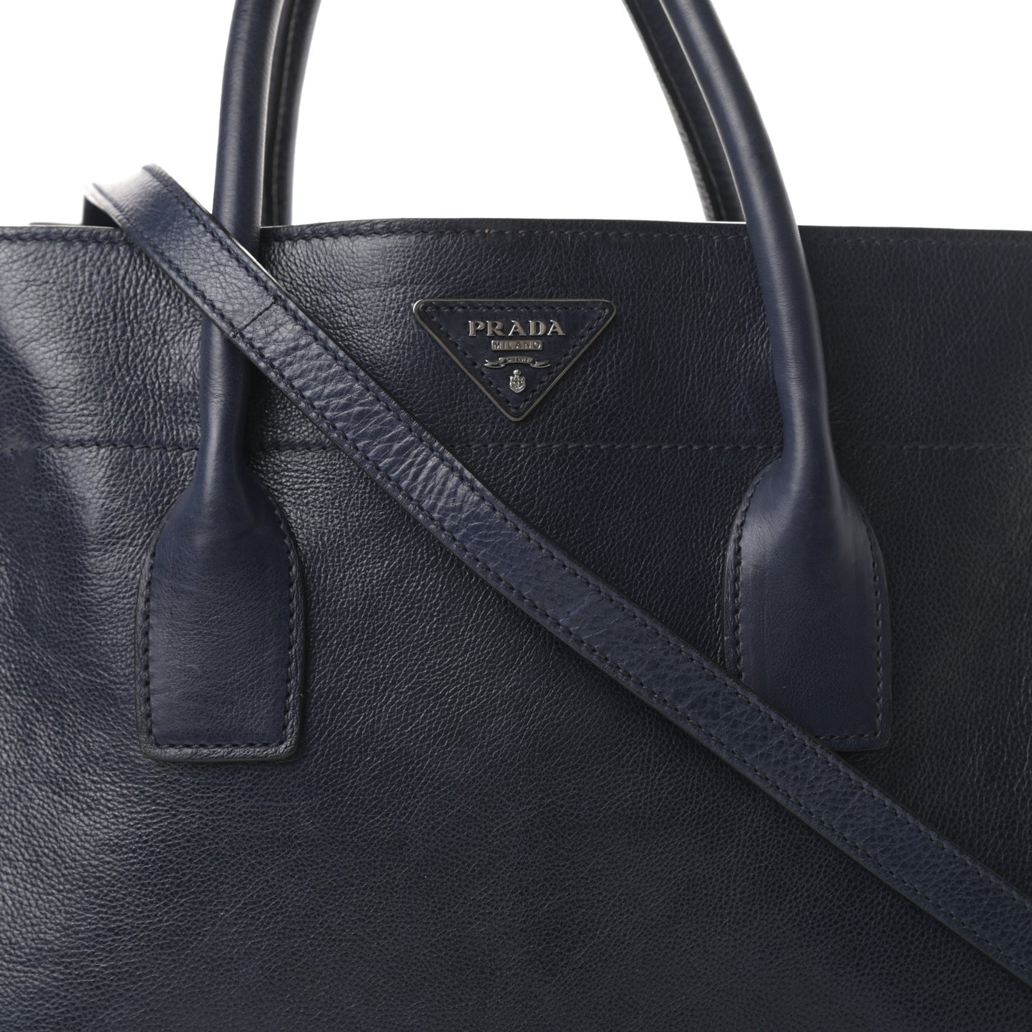 Glace Calfskin Shopping Tote Baltico