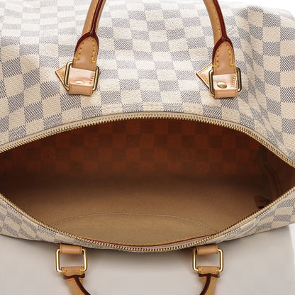 Louis Vuitton Damier Azur Speedy 35 6 of 8