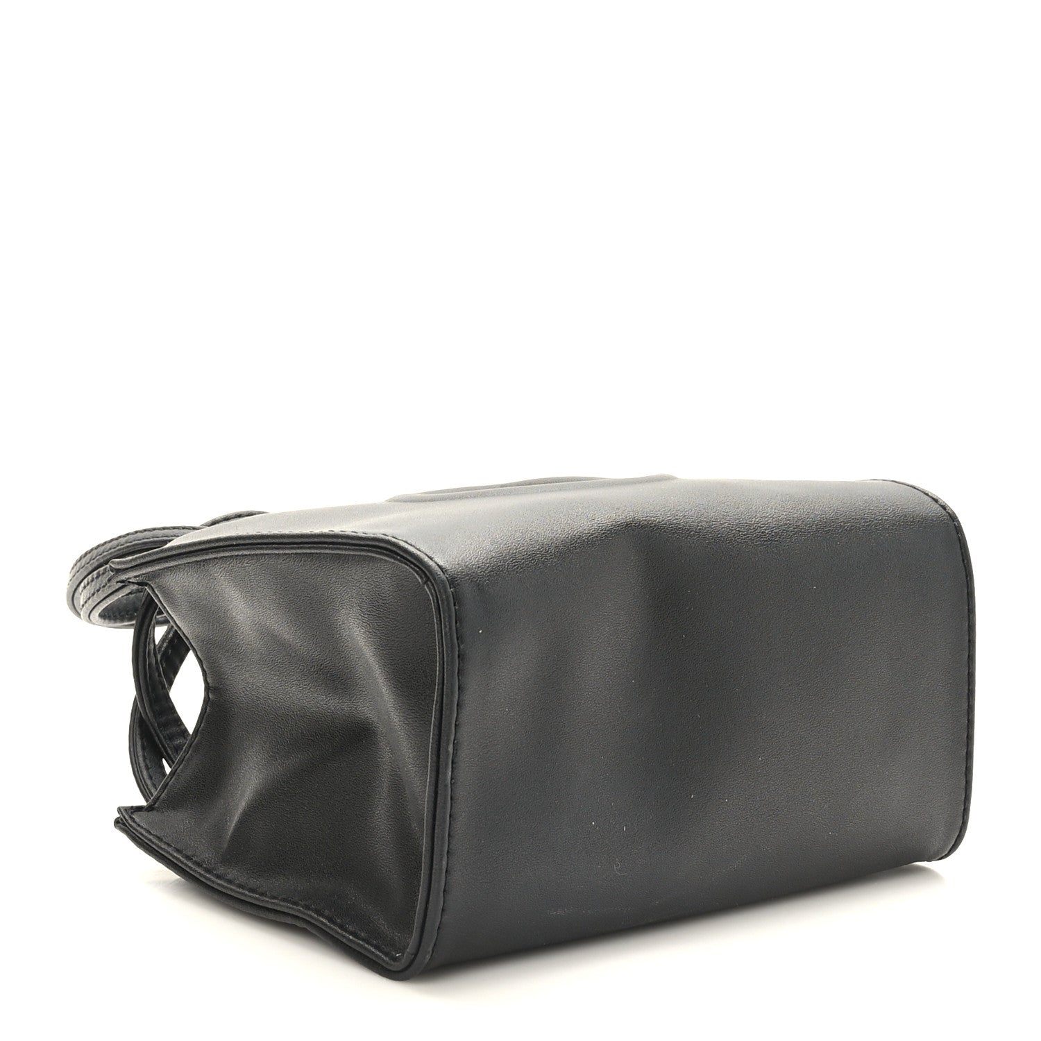 Telfar Vegan Leather Small Shopping Bag Black 4 of 8