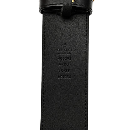 Gucci Calfskin Double G 40mm Belt 70/28 Black 7 of 7