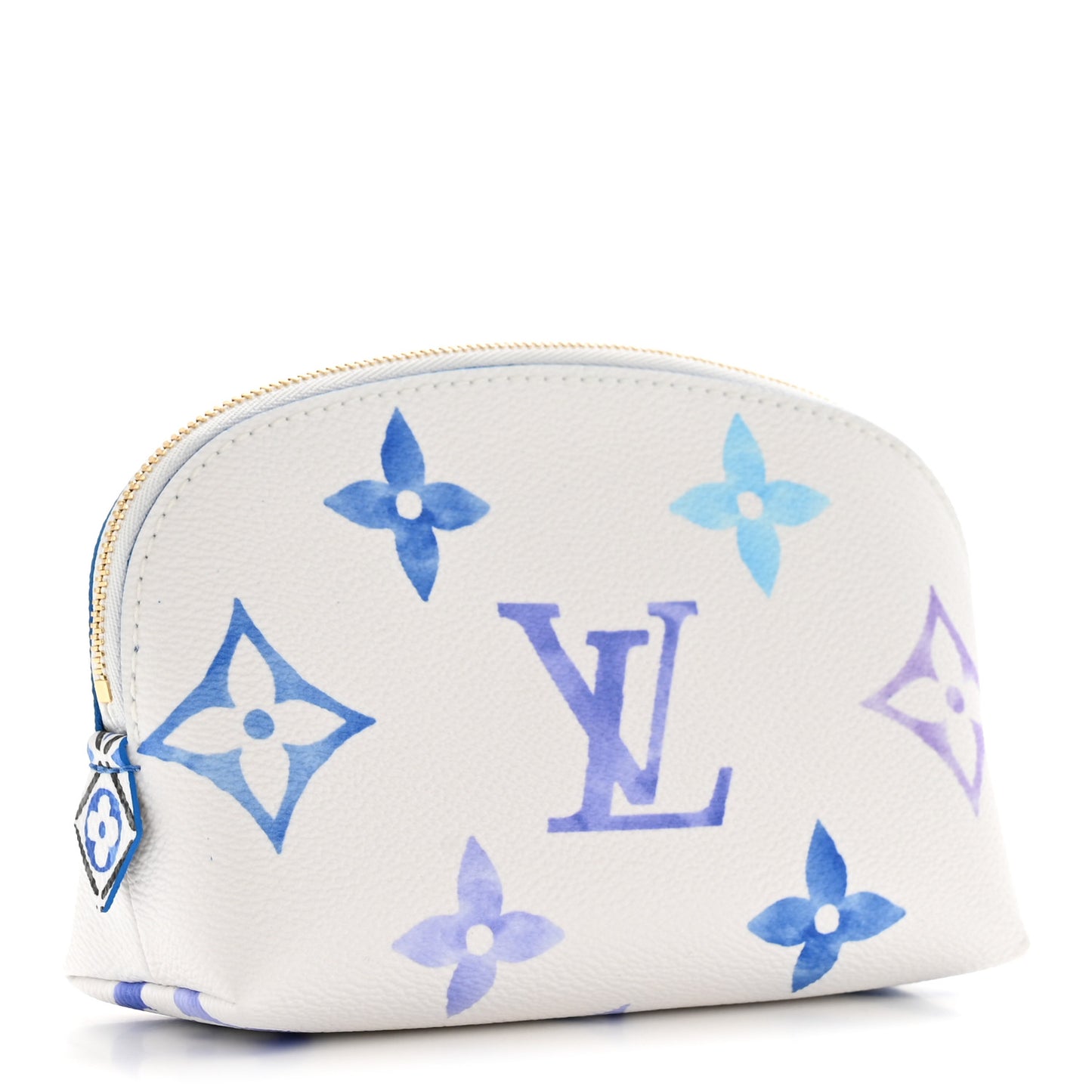 Monogram Giant By The Pool Cosmetic Pouch PM Blue