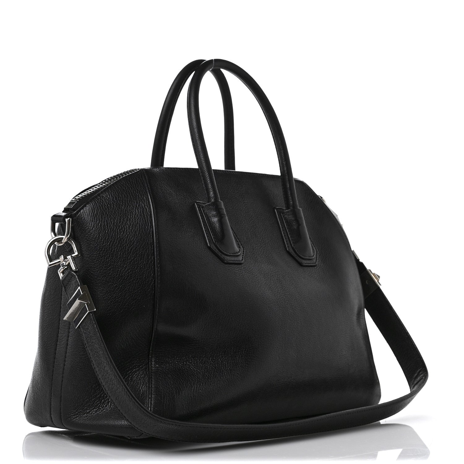 Givenchy Sugar Goatskin Medium Antigona Black 2 of 9
