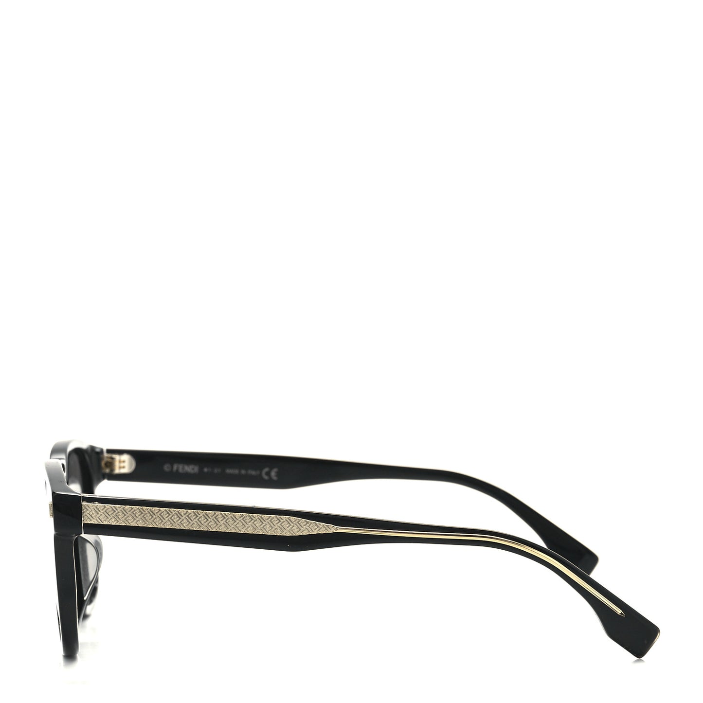 Square Sunglasses FE40001U Black