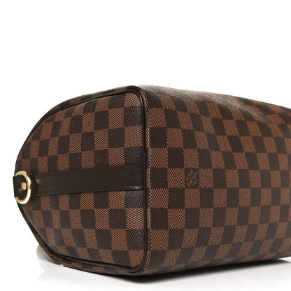 Louis Vuitton Damier Ebene Speedy Bandouliere 25 9 of 10