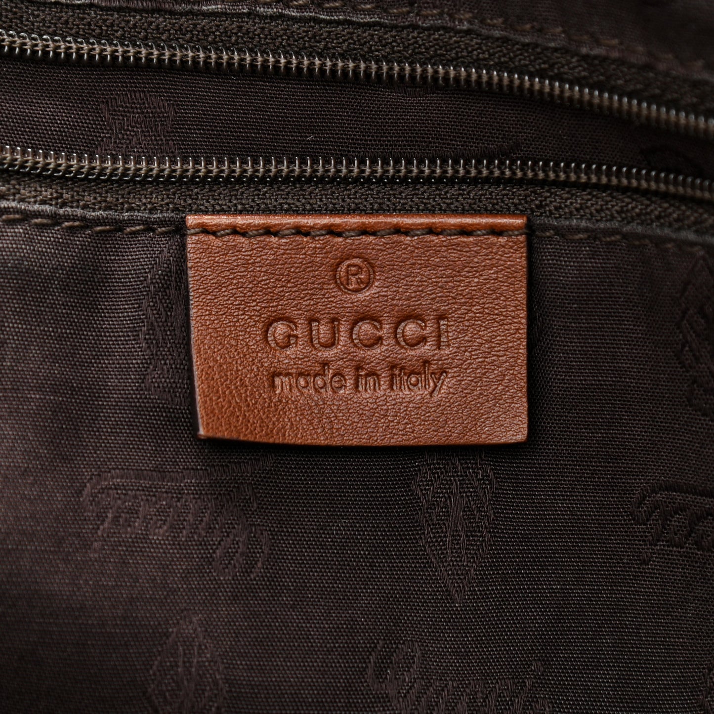 Guccissima Medium Sukey Tote Brown