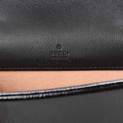 Gucci Velvet GG Monogram Super Mini Dionysus Shoulder Bag Red Cipria Black 5 of 9