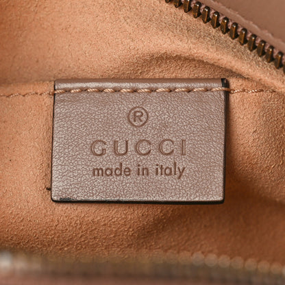 Gucci Calfskin Matelasse Small GG Marmont Chain Shoulder Bag Porcelain Rose 6 of 10