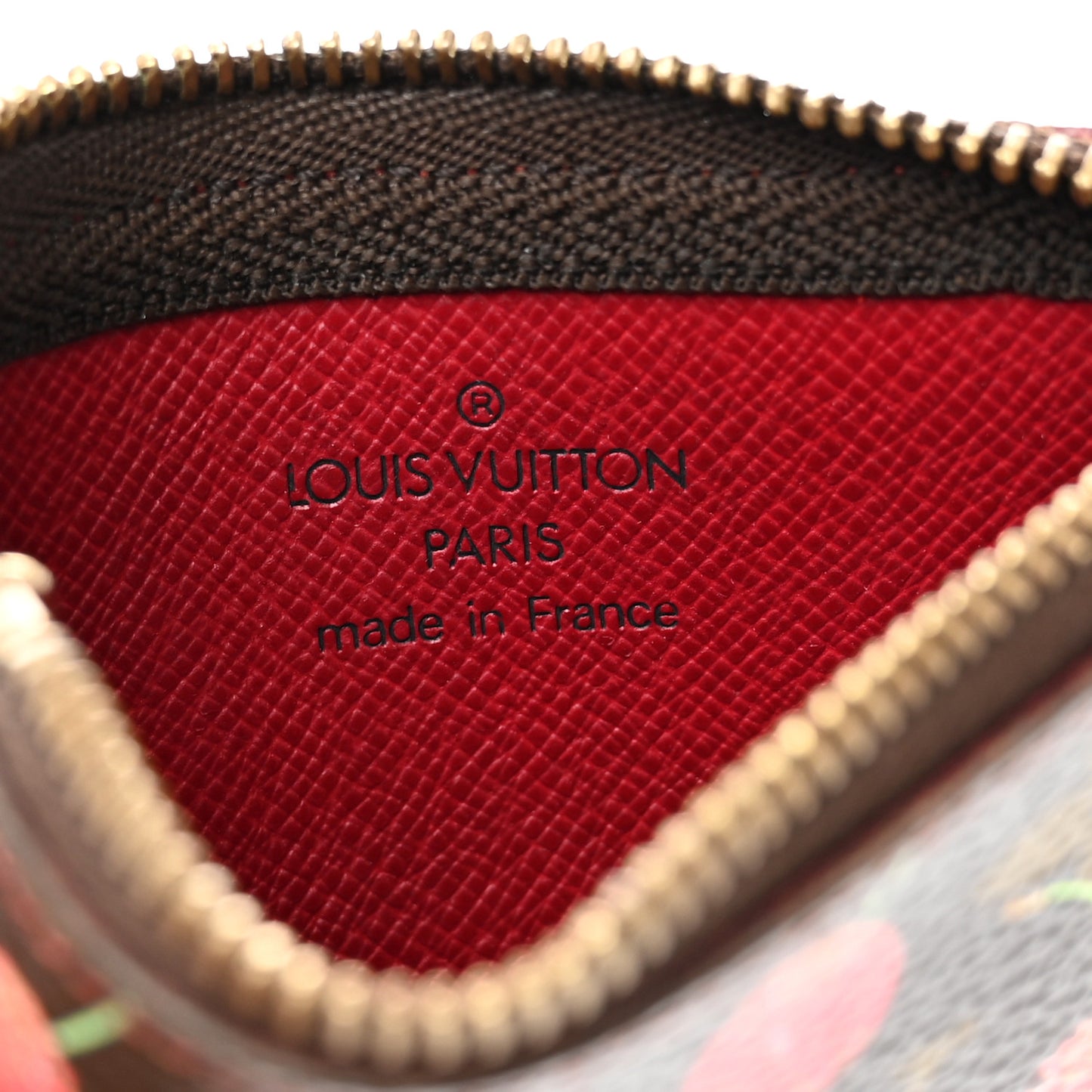 Monogram Cerises Key Pouch