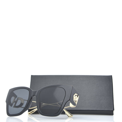Christian Dior Rectangular 30 Montaigne 1 Sunglasses Black 9 of 9