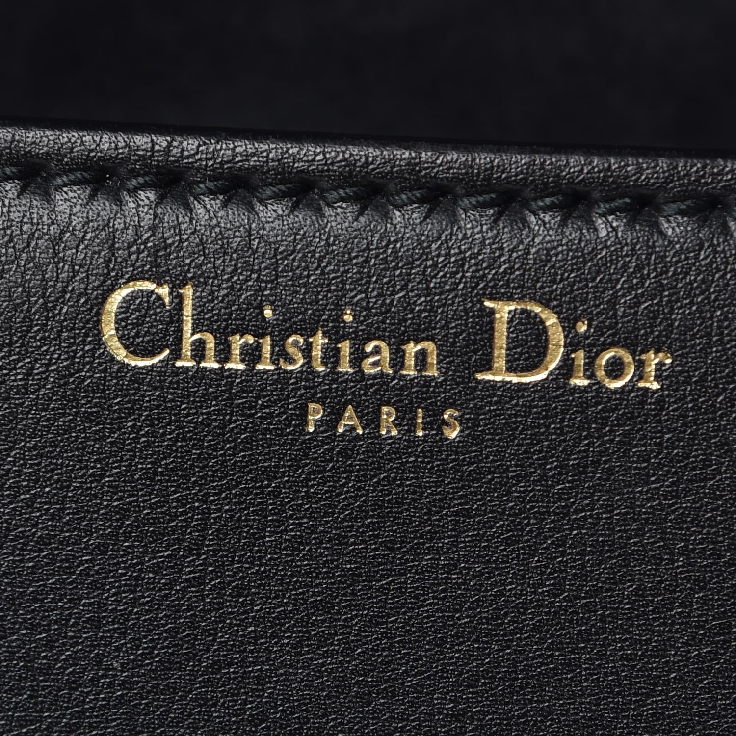 Christian Dior Calfskin Dioraddict Bohemian Strap Top Handle Black 7 of 8