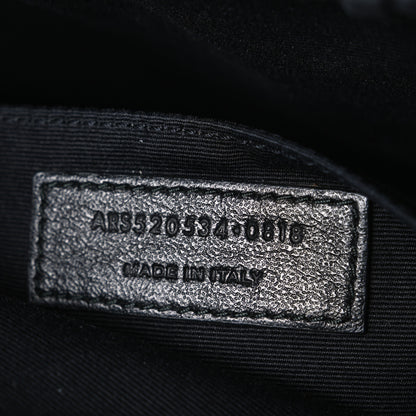 Saint Laurent Calfskin Matelasse Monogram Lou Camera Bag Deep Marine 7 of 10