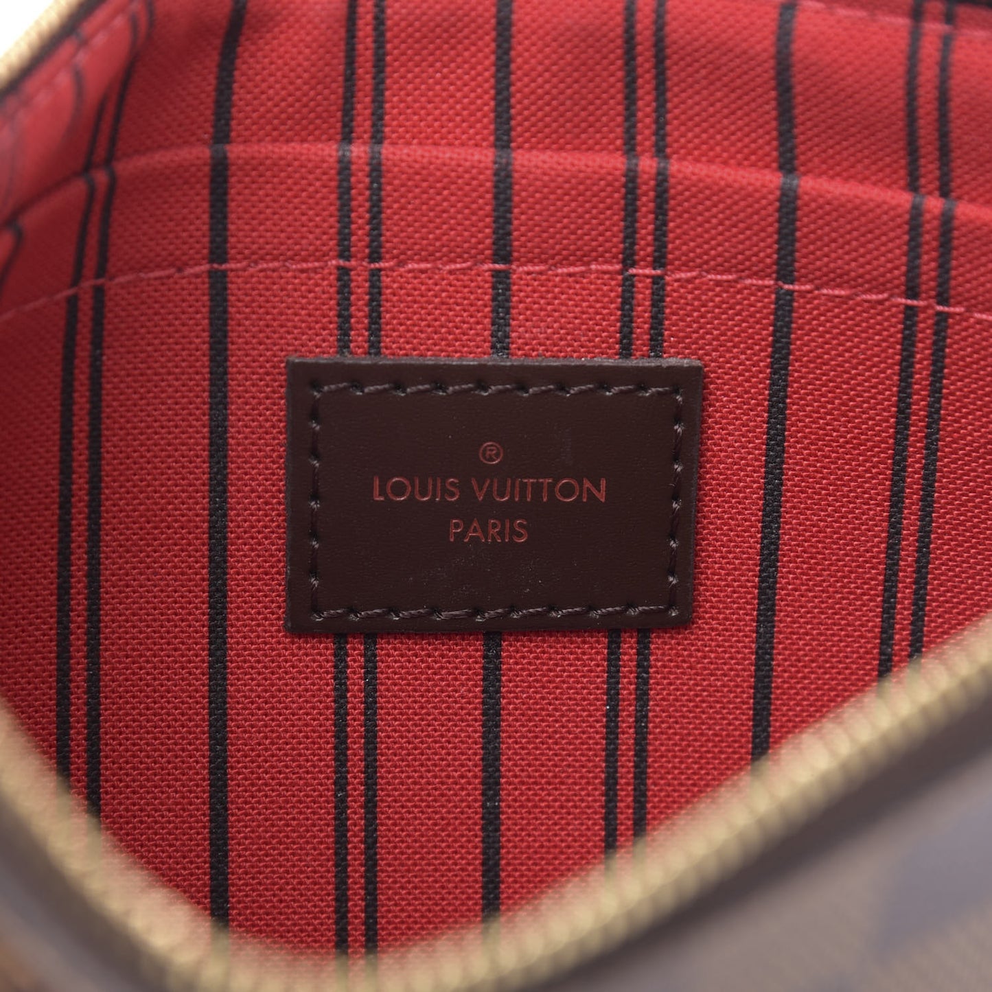 Damier Ebene Neverfull MM GM Pochette