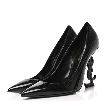 Saint Laurent Patent Opyum 110 Pumps 36.5 Black 3 of 9